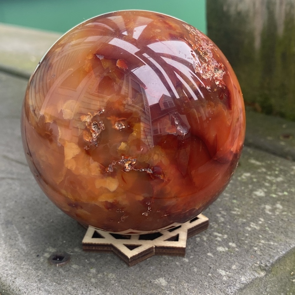 Carnelian Sphere - Picture 8 of 9